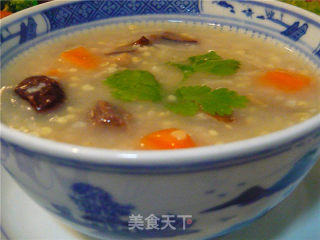 Beef and Chestnut Health Porridge recipe