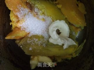 Baked Sweet Potato with Cheese recipe