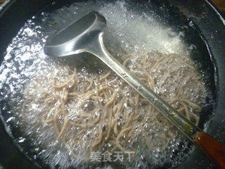 Stir-fried Soba with Pork Belly and Cabbage recipe