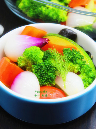 Spring Detox Colorful Salad recipe