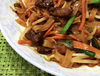 Stir-fried Niuhe recipe