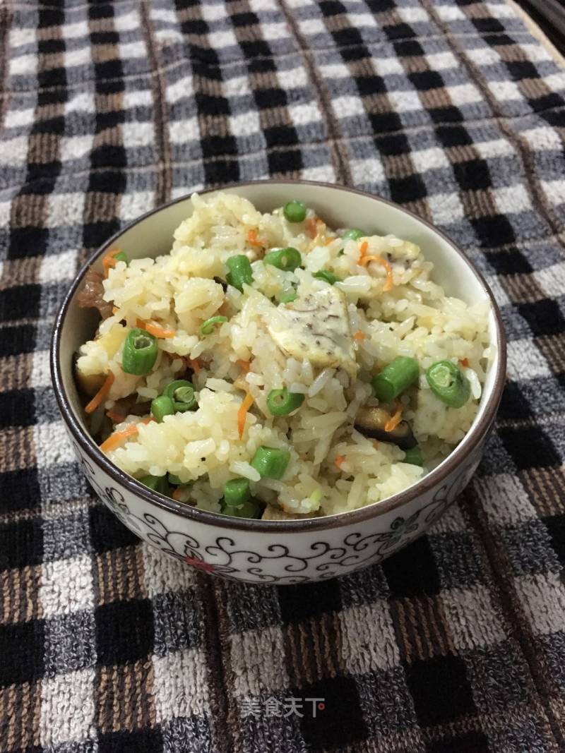 Fried Rice with Taro recipe