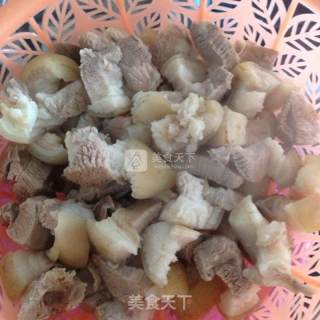 Stewed Pork Feet with Fermented Bean Curd recipe