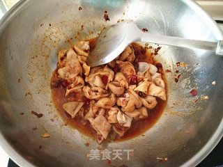 #trust of The Beauty#[spicy Pepper Fat Intestines] recipe