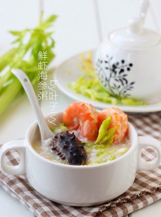 Shrimp and Sea Cucumber Congee recipe