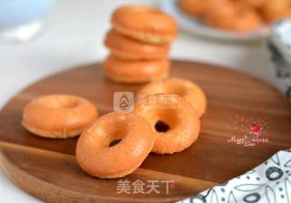 #aca烤明星大赛#doughnut Cake recipe