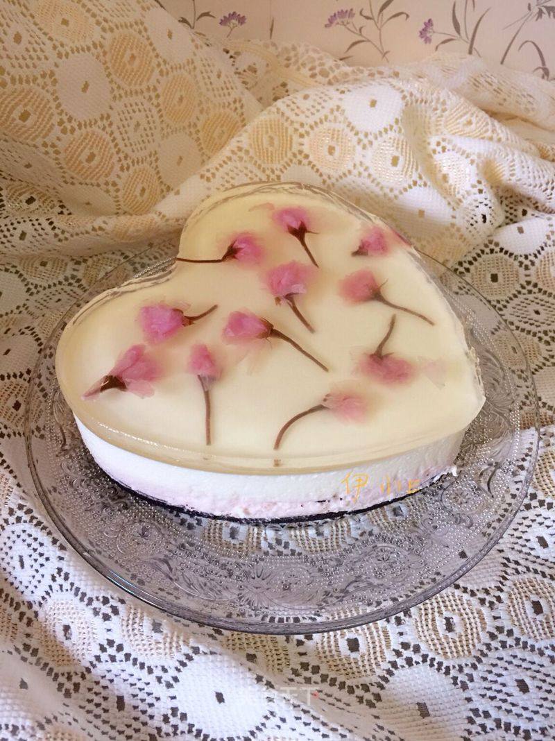 Sakura Yogurt Mousse Cake