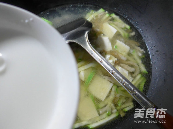 Three Silk Tofu Soup recipe