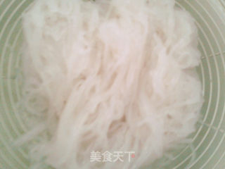 Cold White Fungus Vermicelli recipe