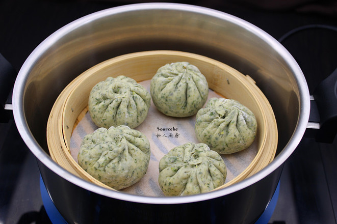 Ai Qing Sauerkraut Bun recipe