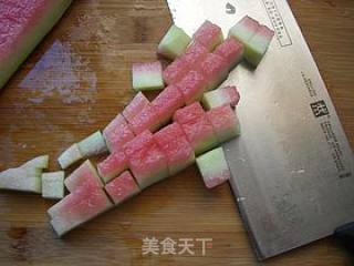 Cold Watermelon Peel recipe
