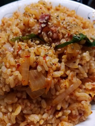 Spicy Cabbage Fried Rice recipe