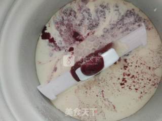 #aca烤明星大赛# Mulberry Banana Ice Cream recipe