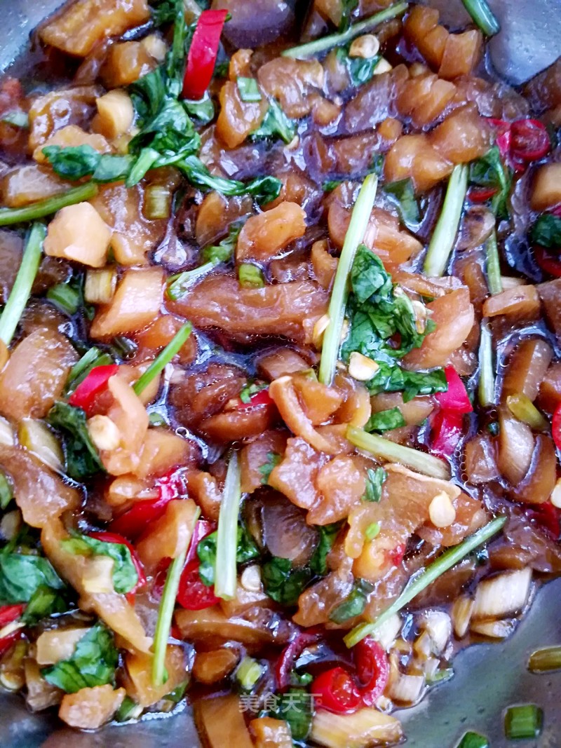 Spicy Dried Radish recipe