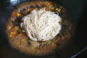 Colorful Vegetable Noodles recipe