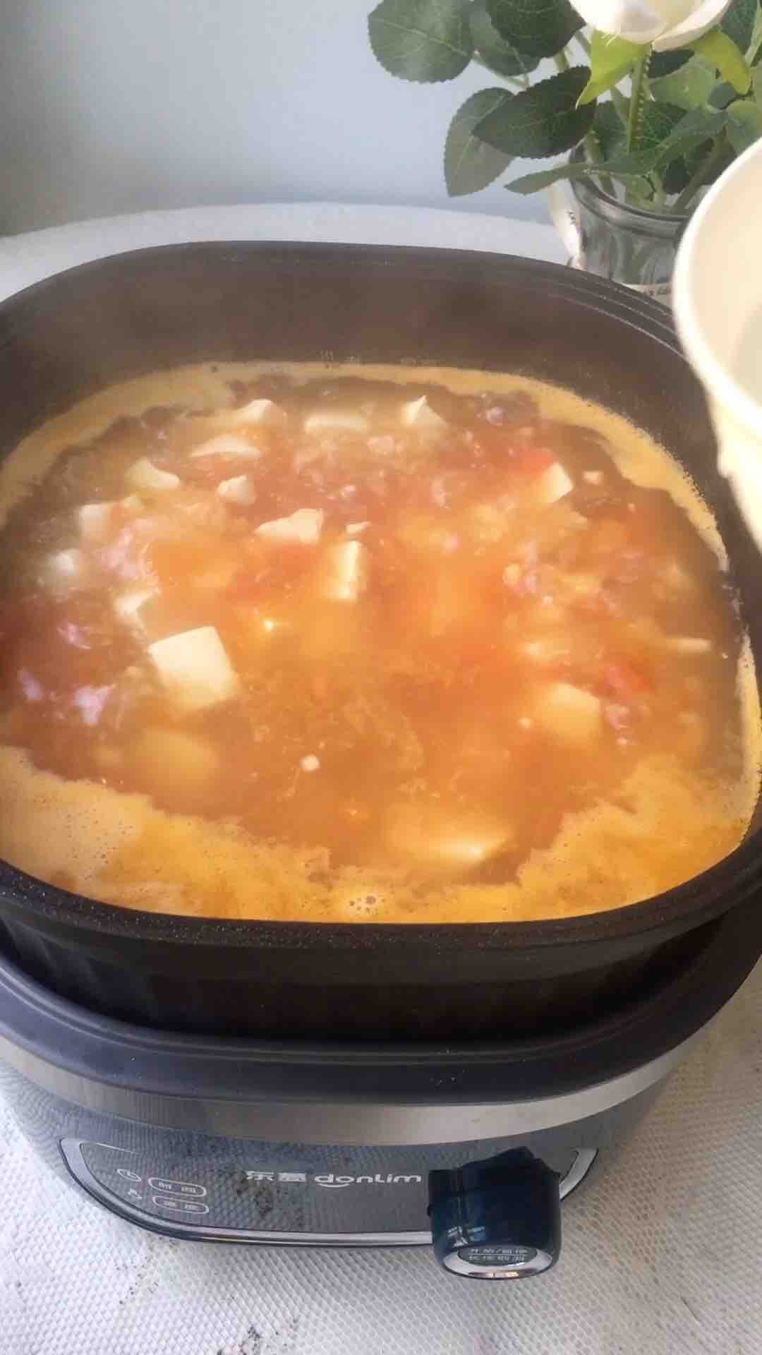 Low Fat Tomato Tofu Soup recipe