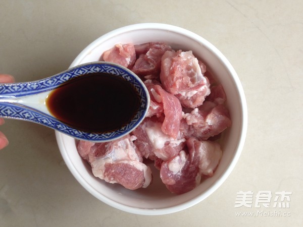 Bread Machine Version Pork Ribs Glutinous Rice recipe