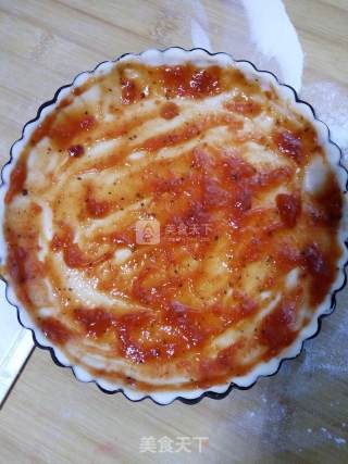 #aca烤明星大赛# Sausage Pizza with Crispy Bottom (no Fermented Cake Bottom) recipe