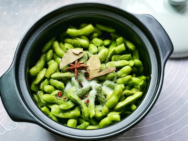 Boiled Edamame in Brine recipe