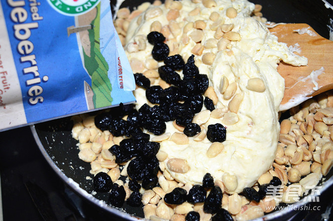 Blueberry Peanut Nougat recipe