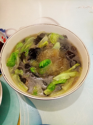 Chicken Soup Fungus Vermicelli recipe