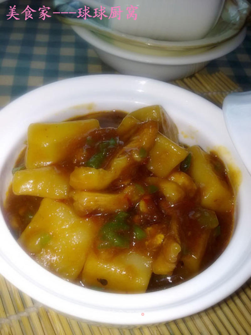 【pixian Bean Sauce and Braised Rice Tofu】 recipe