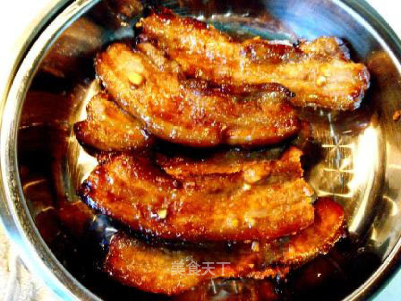 Barbecued Pork with Honey Sauce recipe