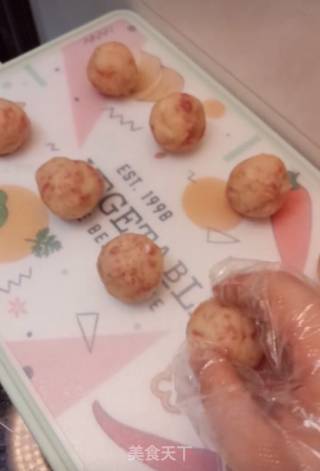 Mashed Potato Meatballs recipe