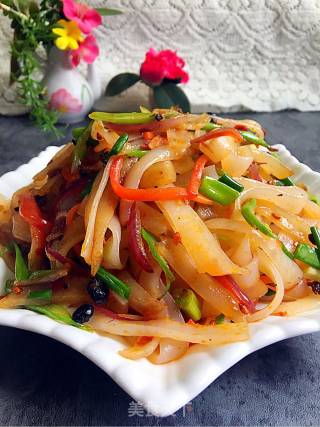 Fried Rice Noodles recipe