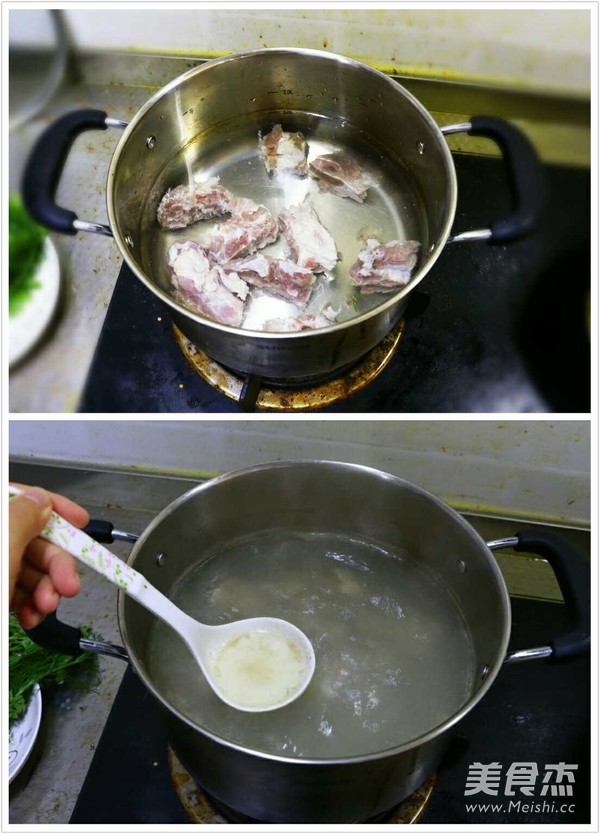 Cool Autumn Health-winter Melon and Wolfberry Pork Ribs Soup recipe
