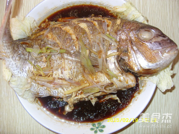 Steamed Kaji Fish recipe