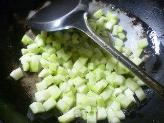 Stir-fried Chayote with Corn Kernels recipe