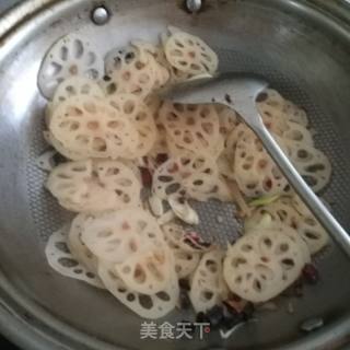 Hot and Sour Lotus Root Slices recipe