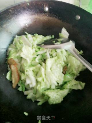 Deep-fried Fatty Cabbage recipe