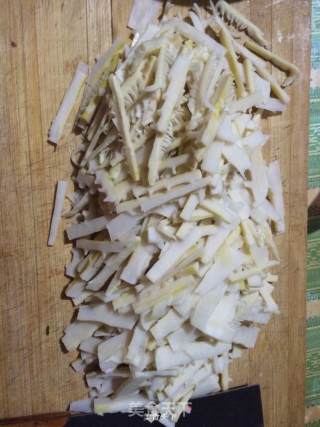 Sweet and Spicy Bamboo Shoots recipe