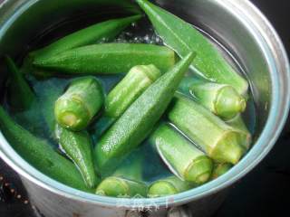 Fried Shrimp with Okra recipe