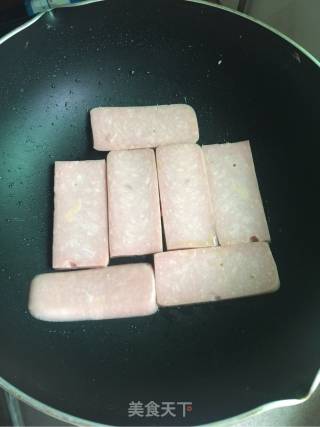 Zucchini Ham Sandwich recipe