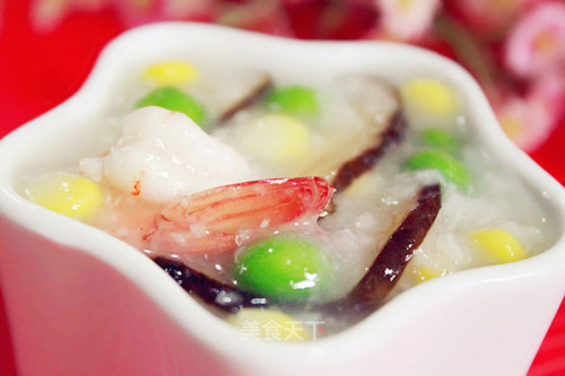 Pastoral Shrimp Congee recipe