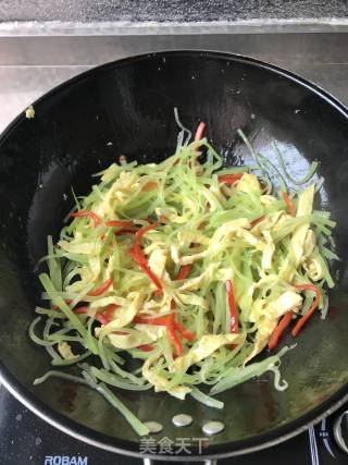 Egg Lettuce Shreds recipe