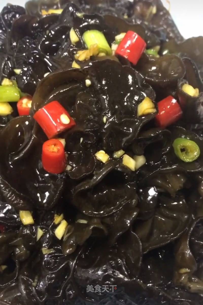 Refreshing Black Fungus recipe