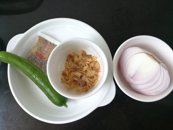 Cucumber with Onion recipe