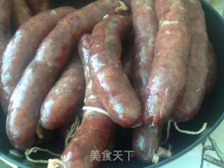 Homemade Dried Sausage recipe