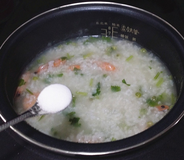 Vegetable Seafood Porridge recipe