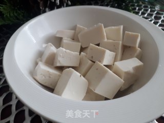 Duck Frame Cabbage Tofu Soup recipe