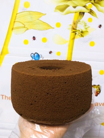 Hollow Cocoa Chiffon Cake (15cm) recipe