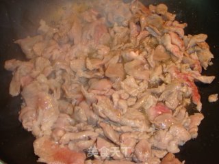 Stir-fried Pork with Colored Pepper and Oyster Sauce recipe