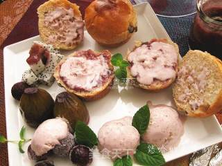 Red Wine Fig Ice Cream recipe