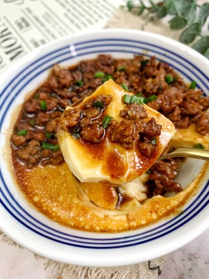 ㊙️more Tender and Smoother Than Pudding‼ ️tender and Fresh Steamed Eggs with Minced Meat recipe
