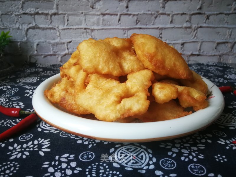 Deep-fried Bun Slices recipe