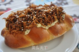 Liquid Seed Pork Floss Cooking Bread recipe